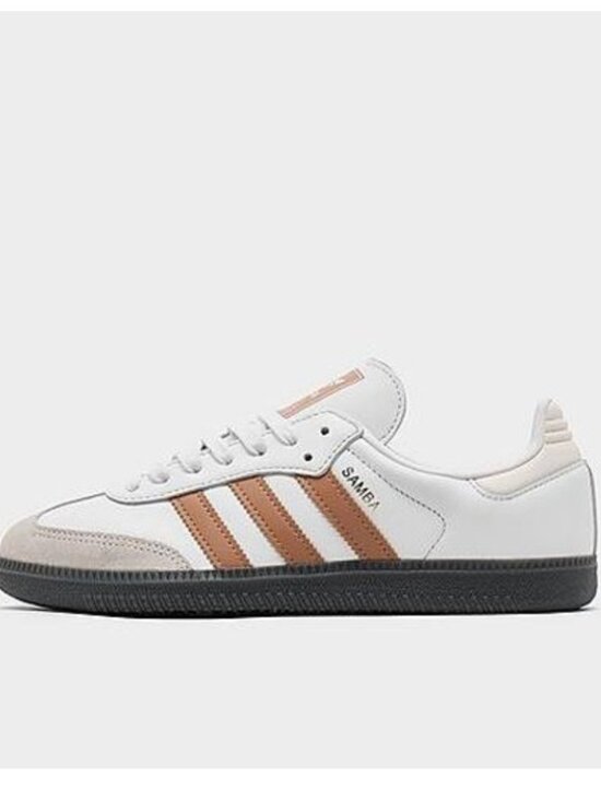 adidas Shoes - Adidas Samba OG Crystal White Clay Strata Sneakers JR5147 Women's Size 8 EUC